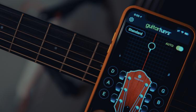 اپلیکیشن تیونر برای گیتار